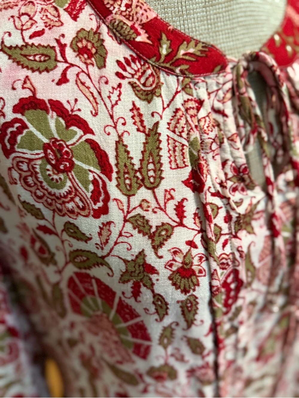 Lucky Brand Boho Floral Blouse | Size Small - Picture 3 of 7